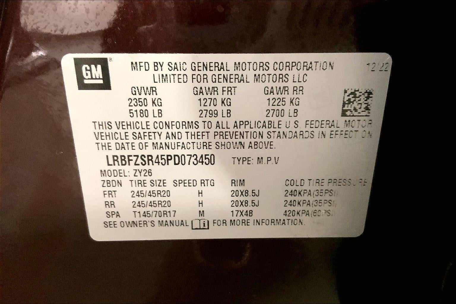 2023 Buick Envision Avenir