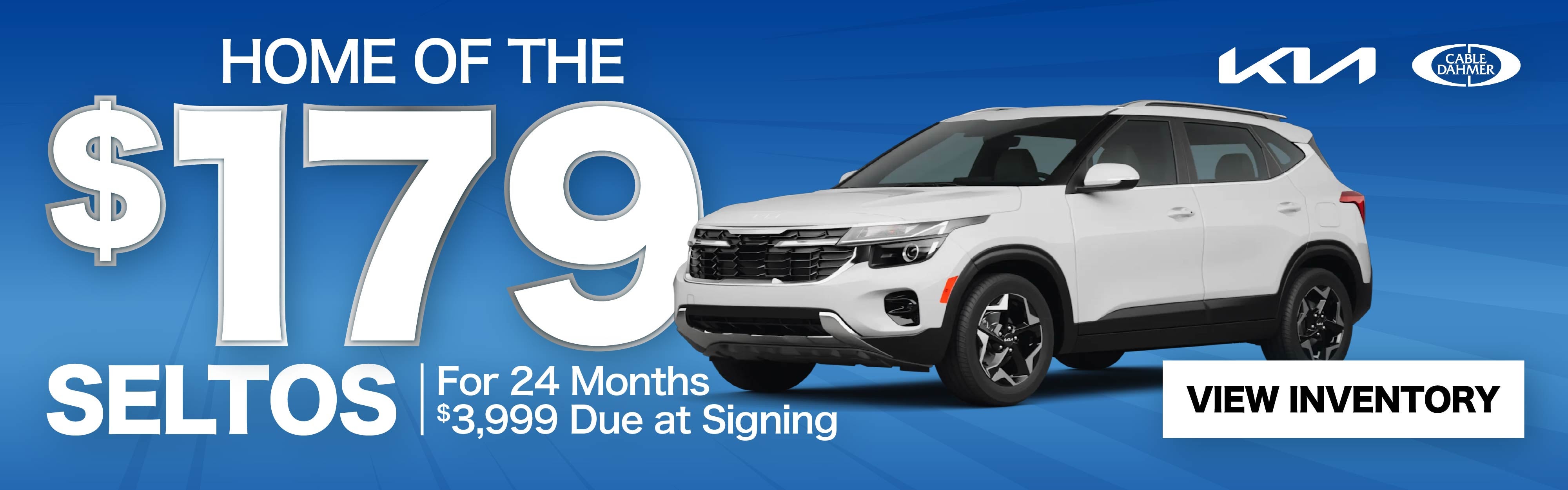 Lease as low as $179 for 24 months with $3,999 due at signin