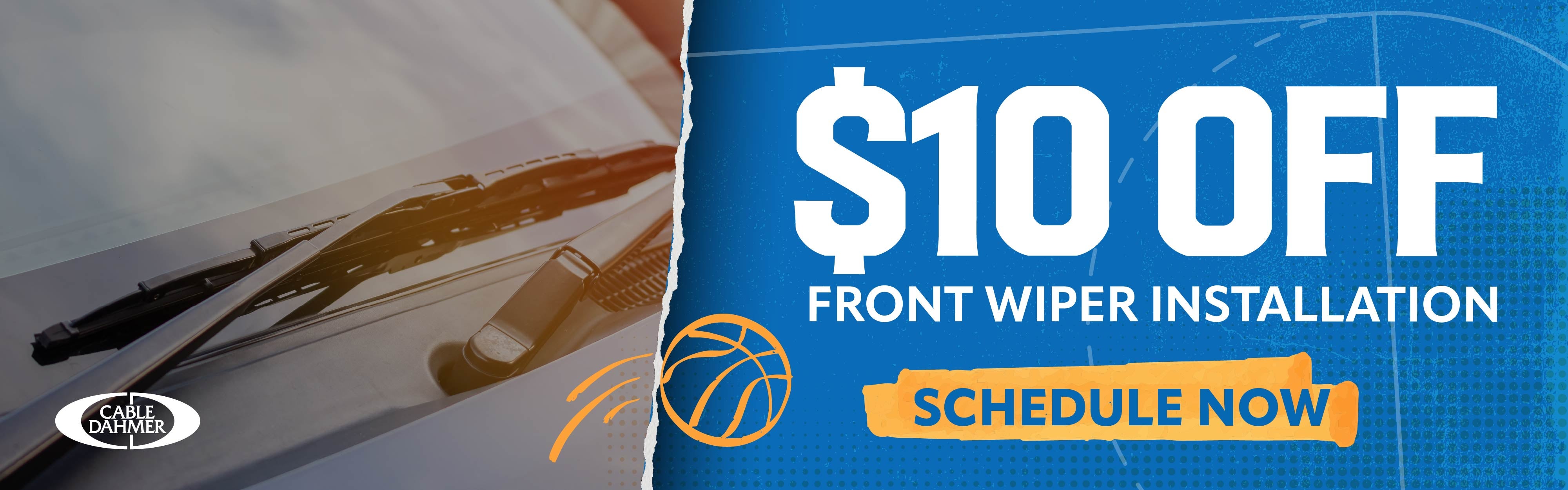 $10 OFF Wiper Blades