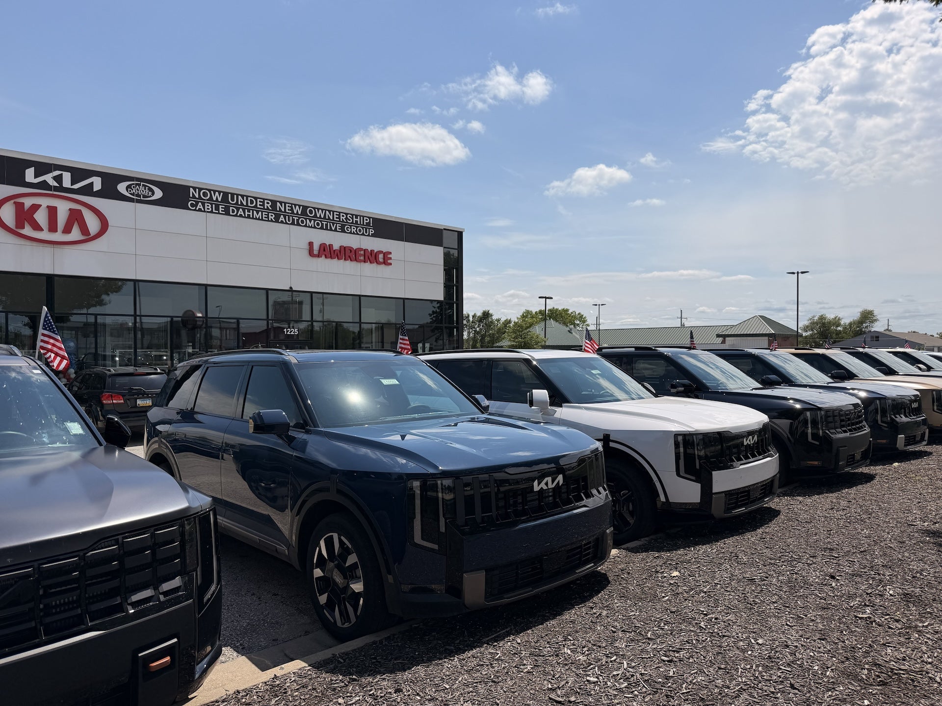 New Kia Telluride inventory at Cable Dahmer Kia of Lawrence